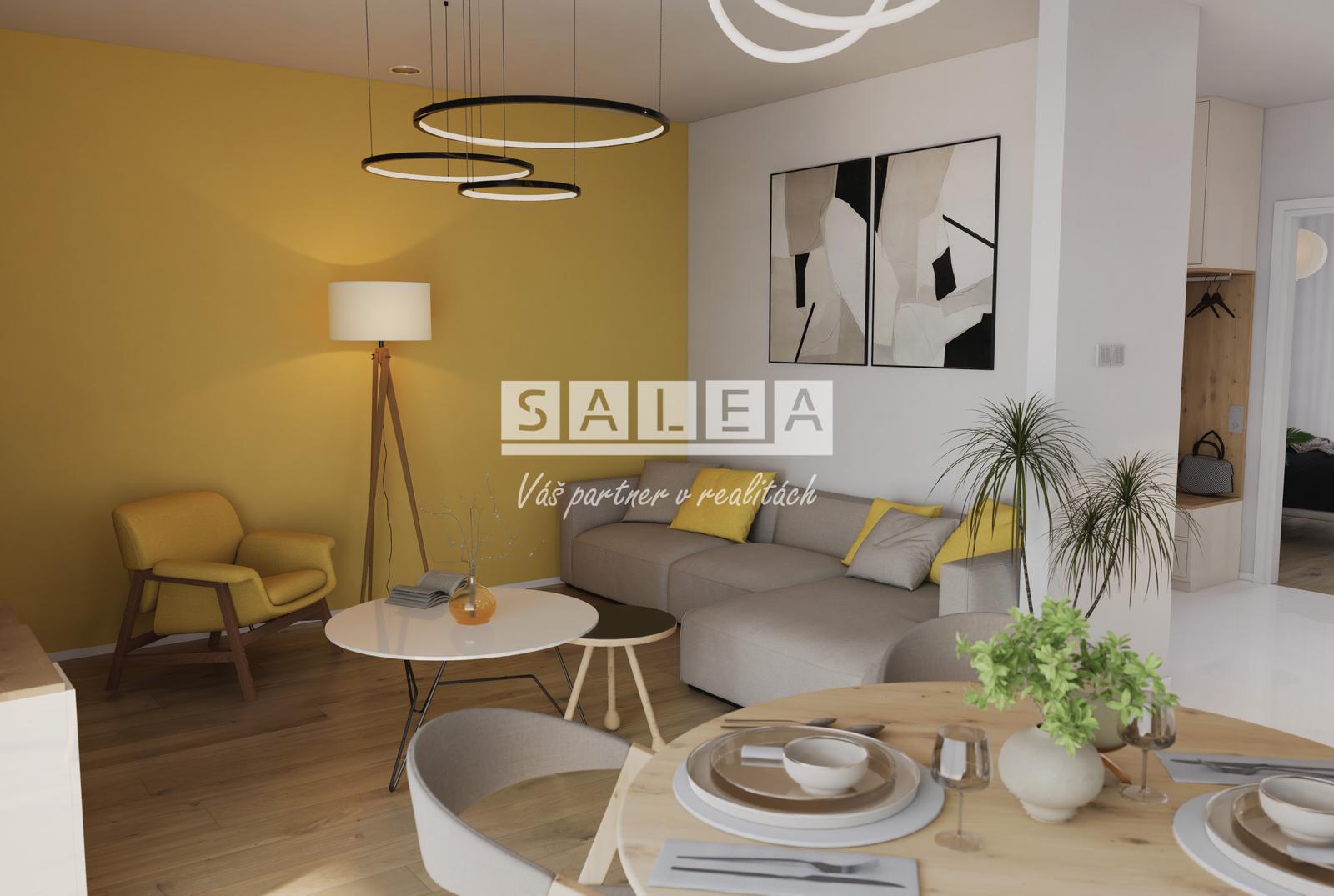 Dvojizbový byt v projekte Srdce Grobu, 49 m2, novostavba – fotka 2