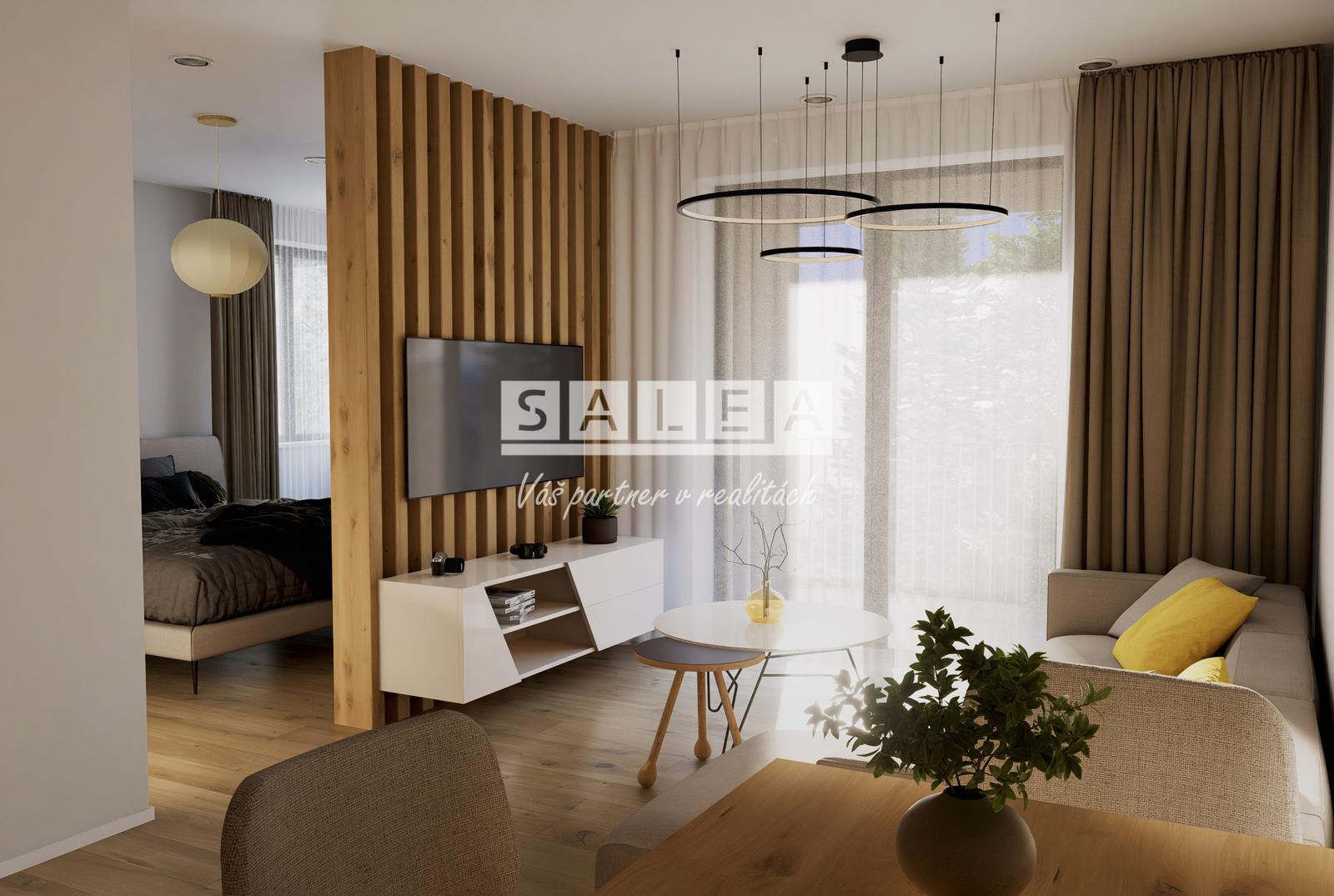 Dvojizbový byt v projekte Srdce Grobu, 49 m2, novostavba
