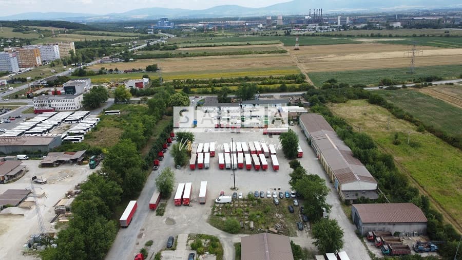 Na predaj priemyselný areál - pozemok  Košice Šaca