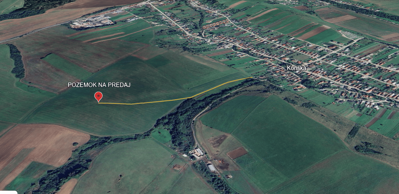 RK4 - NA PREDAJ - Pozemok Konská – fotka 2