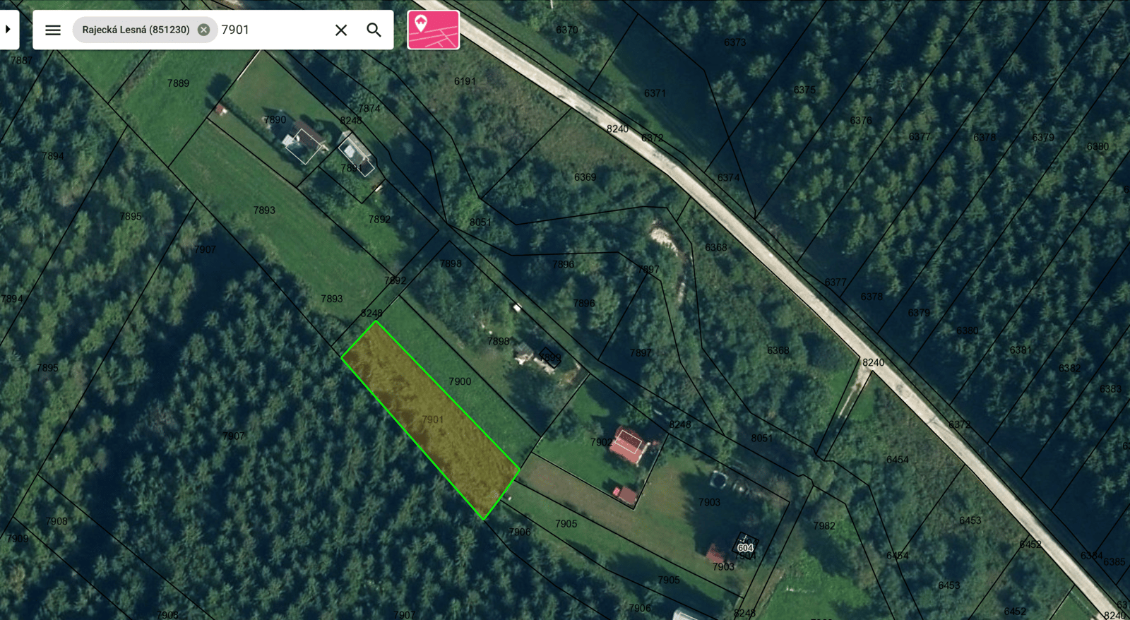 RK4 - NA PREDAJ - POZEMOK POD LESOM - RAJECKÁ LESNÁ