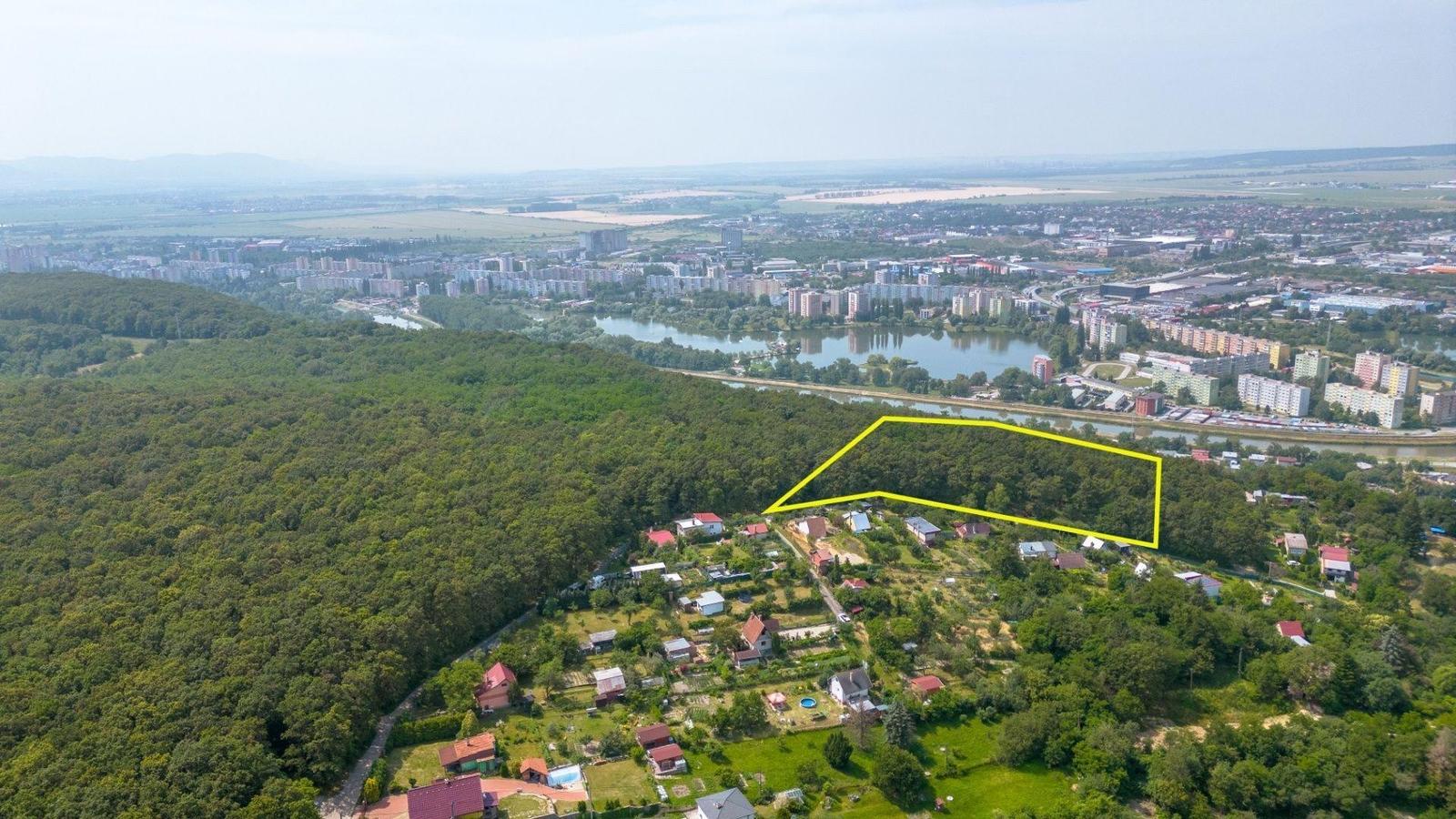 Pozemok 5862 m2 - lesnatý porast Košice - Vyšné Opátske – fotka 2