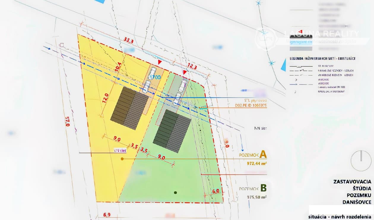 Pozemok (1948 m2) vhodný aj pre developera Danišovce