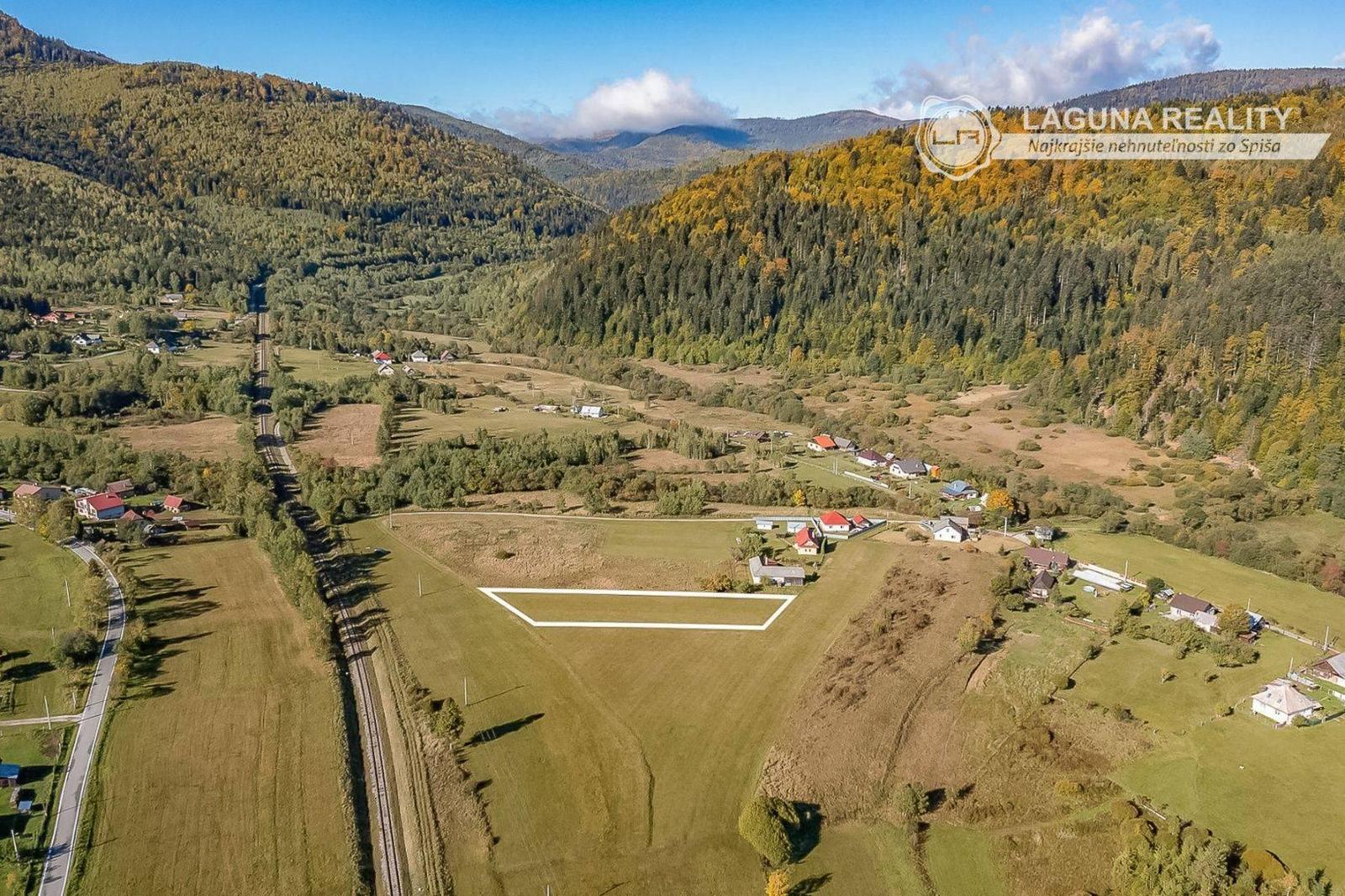 Atraktívny rekreačný pozemok (2221 m2) Tretí Hámor