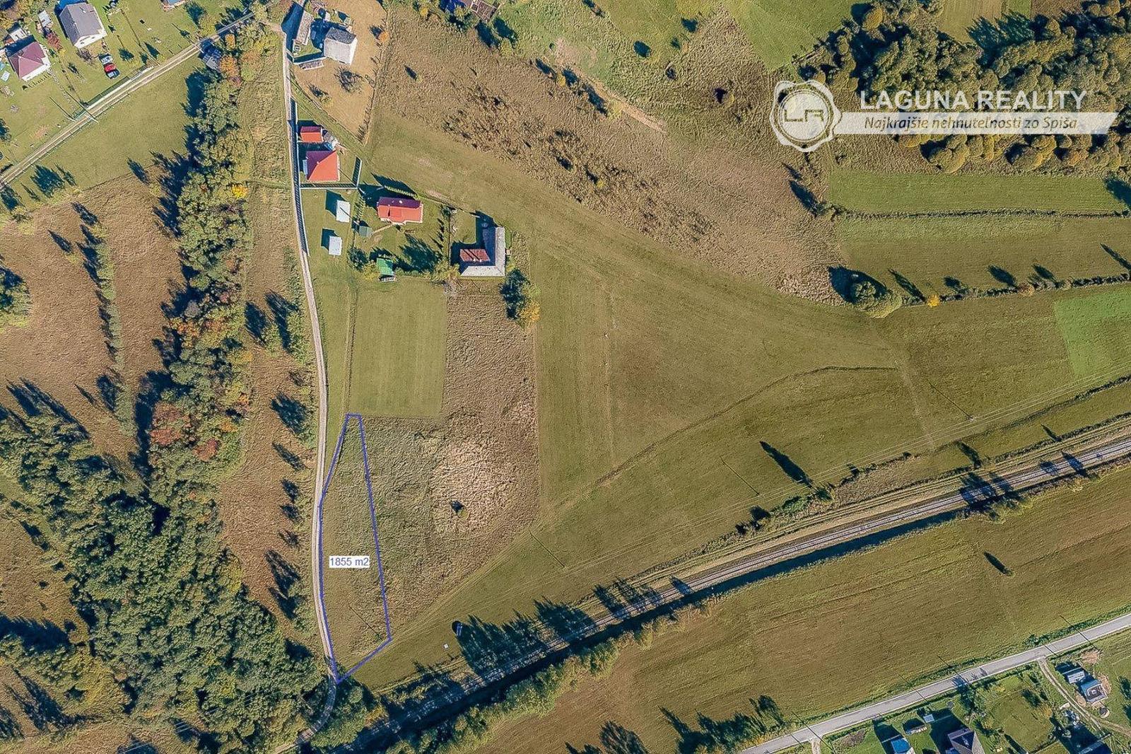 Pozemok v chalupárskej oblasti (1855 m2) Tretí Hámor – fotka 2