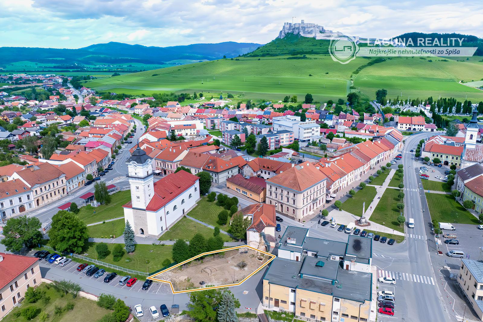 Pozemok so stav. povolením PENZIÓN pod Spišským hradom