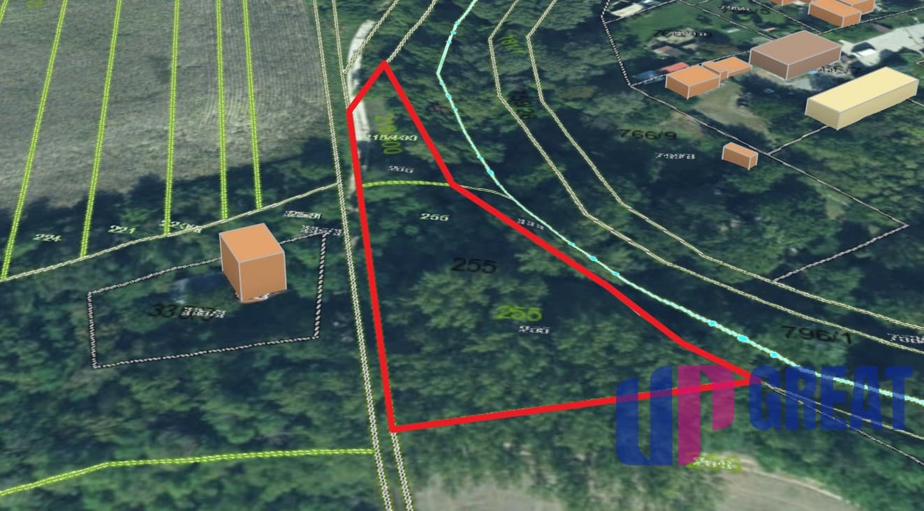 Pozemok pri potoku s atmosférou prírody – Tureň – fotka 2