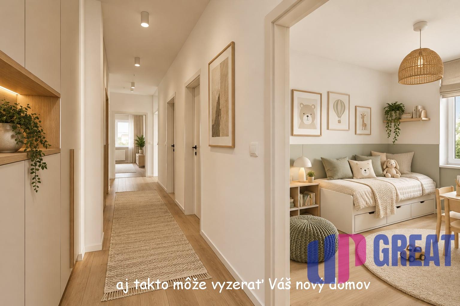 VILADOMY SENEC | NA PREDAJ 3-IZBOVÝ BYT S BALKÓNOM