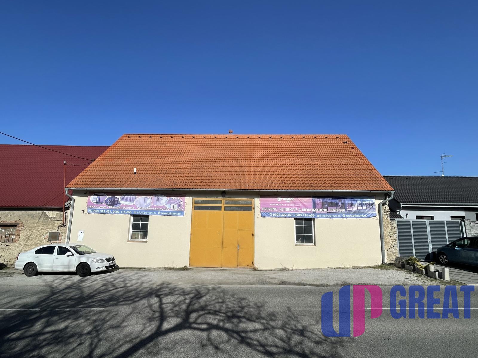 Na predaj hala s pozemkom – Horská ulica, Skalica, pozemok 714 m².