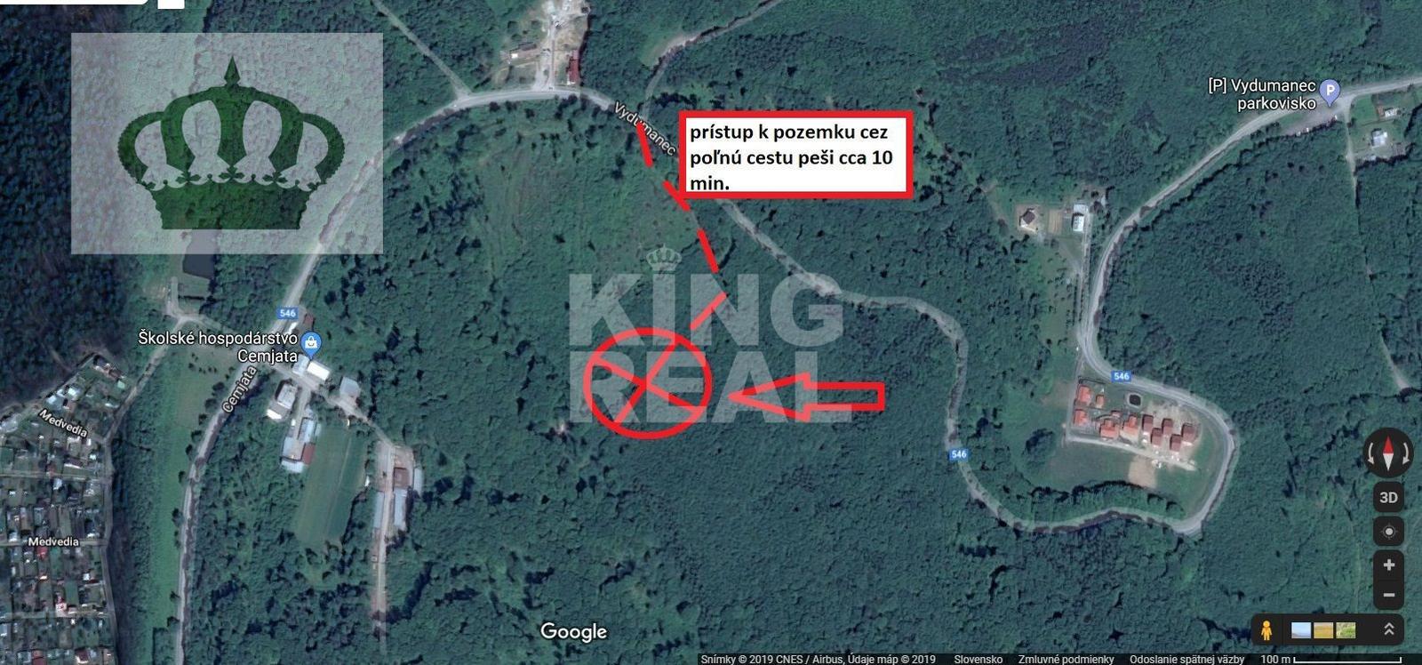 Pozemok na výstavbu chaty Prešov