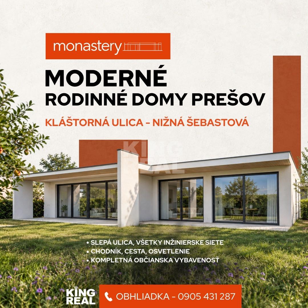PREDAJ: Rodinné domy MONASTERY Prešov, Nižná Šebastová