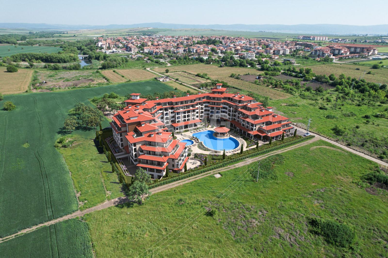 Apartmány v komplexe SOLE MARE v 1. línii na pobreží Aheloy v Bulharsku - Na splátky