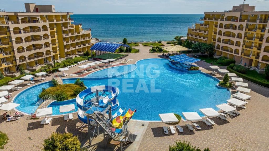 Apartmán 2kk s panoramatickým výhľadom na more v MIDIA GRAND RESORT v letovisku Aheloy v Bulharsku