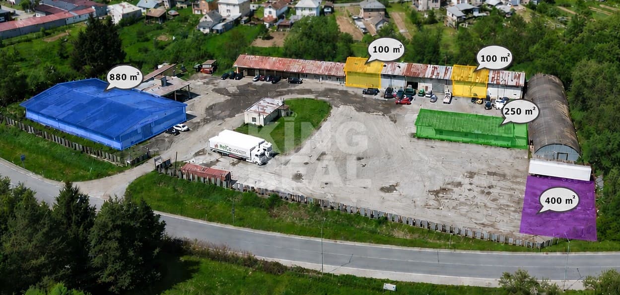 NA PRENÁJOM - SKLADOVÉ PRIESTORY GIRALTOVCE pri hlavnej ceste I/21