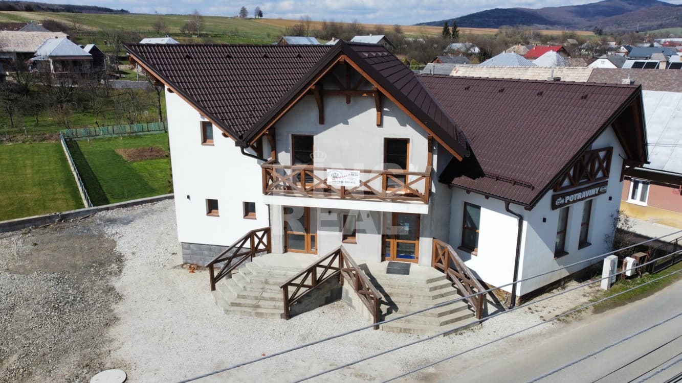 Polyfunkčná budova v obci Hažlín okr. Bardejov - ZNÍŽENÁ CENA