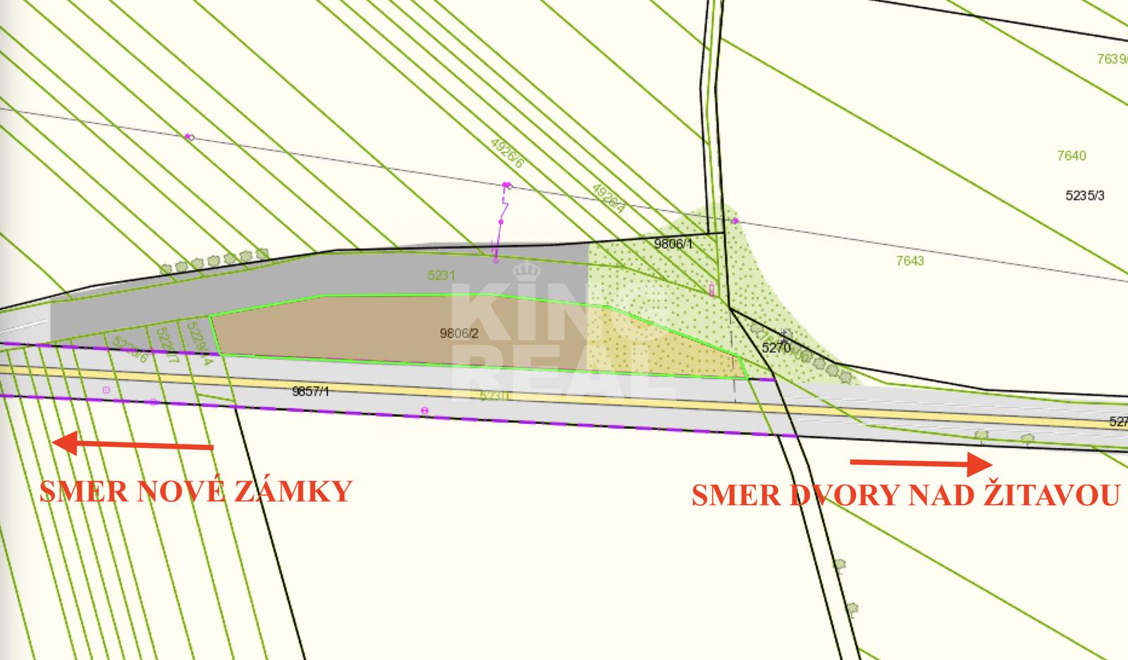 POZEMOK NA PREDAJ NOVÉ ZÁMKY NA PODNIKANIE