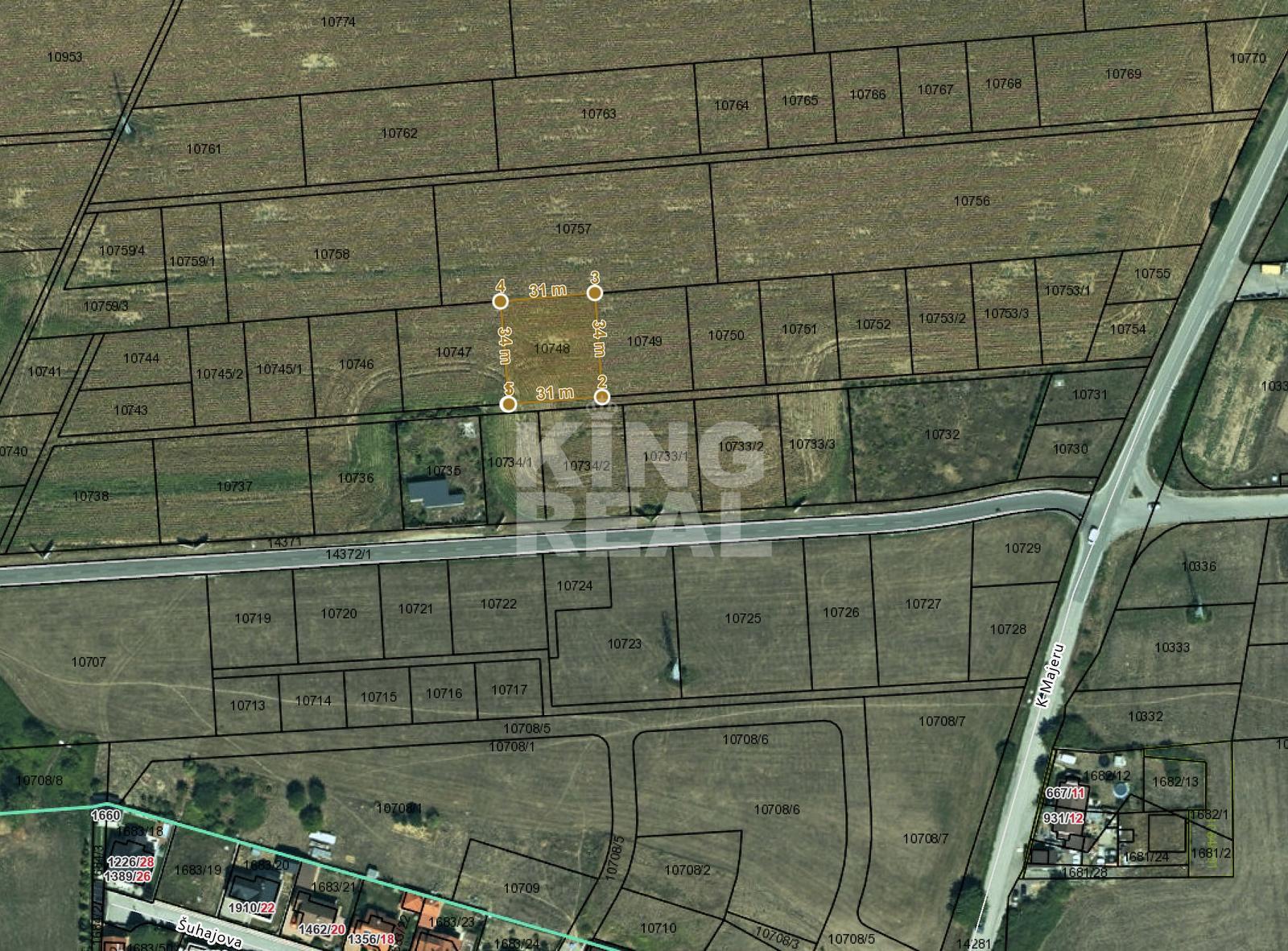 Investičný stavebný pozemok - Krásna – fotka 2