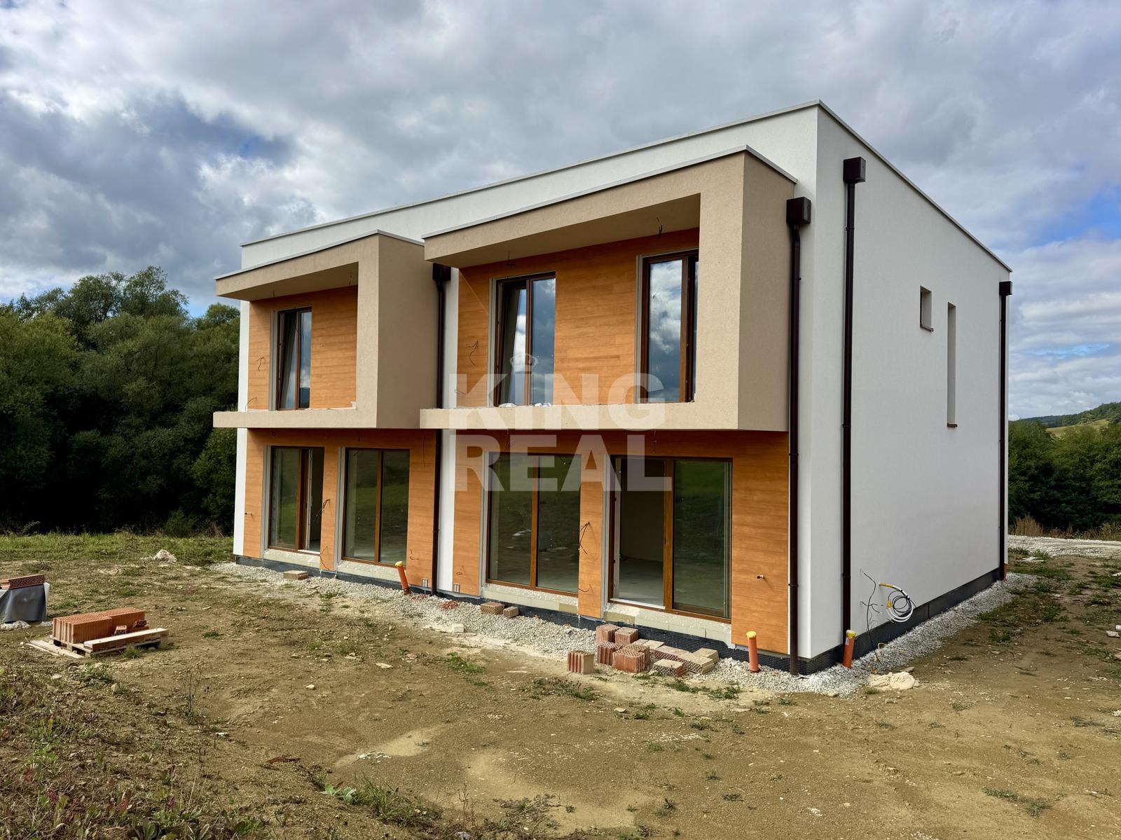 Na predaj 4 moderné rodinné domy, Kľ. Zábava, okr. Bardejov
