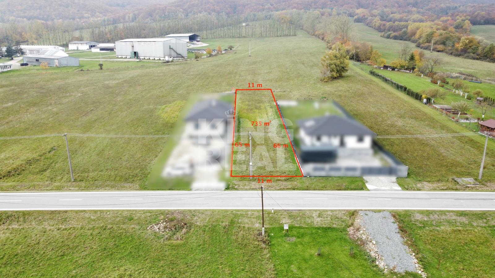 Pozemok v obci Chmeľová