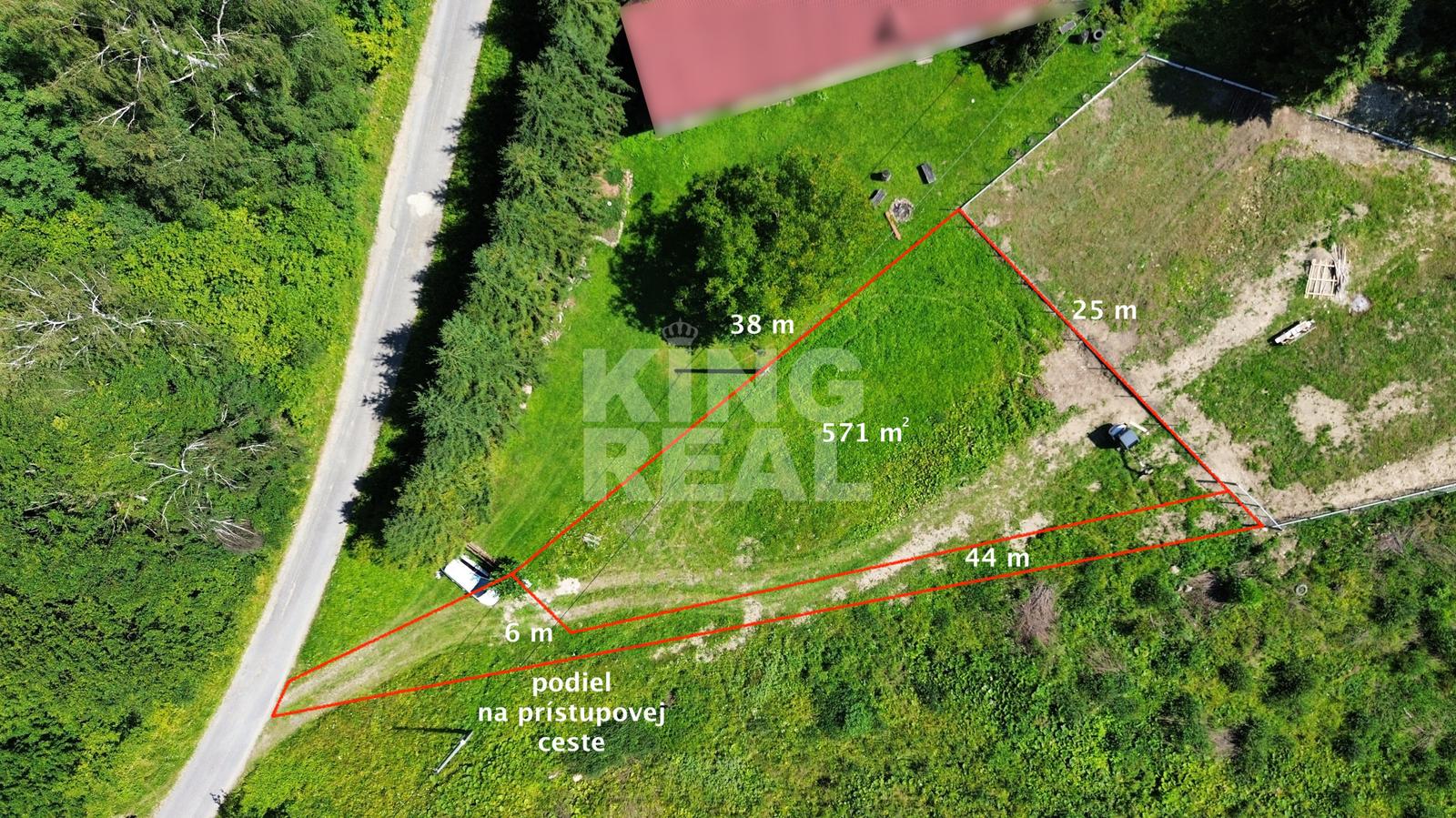 Stavebný pozemok v obci Kríže, okres Bardejov – fotka 2