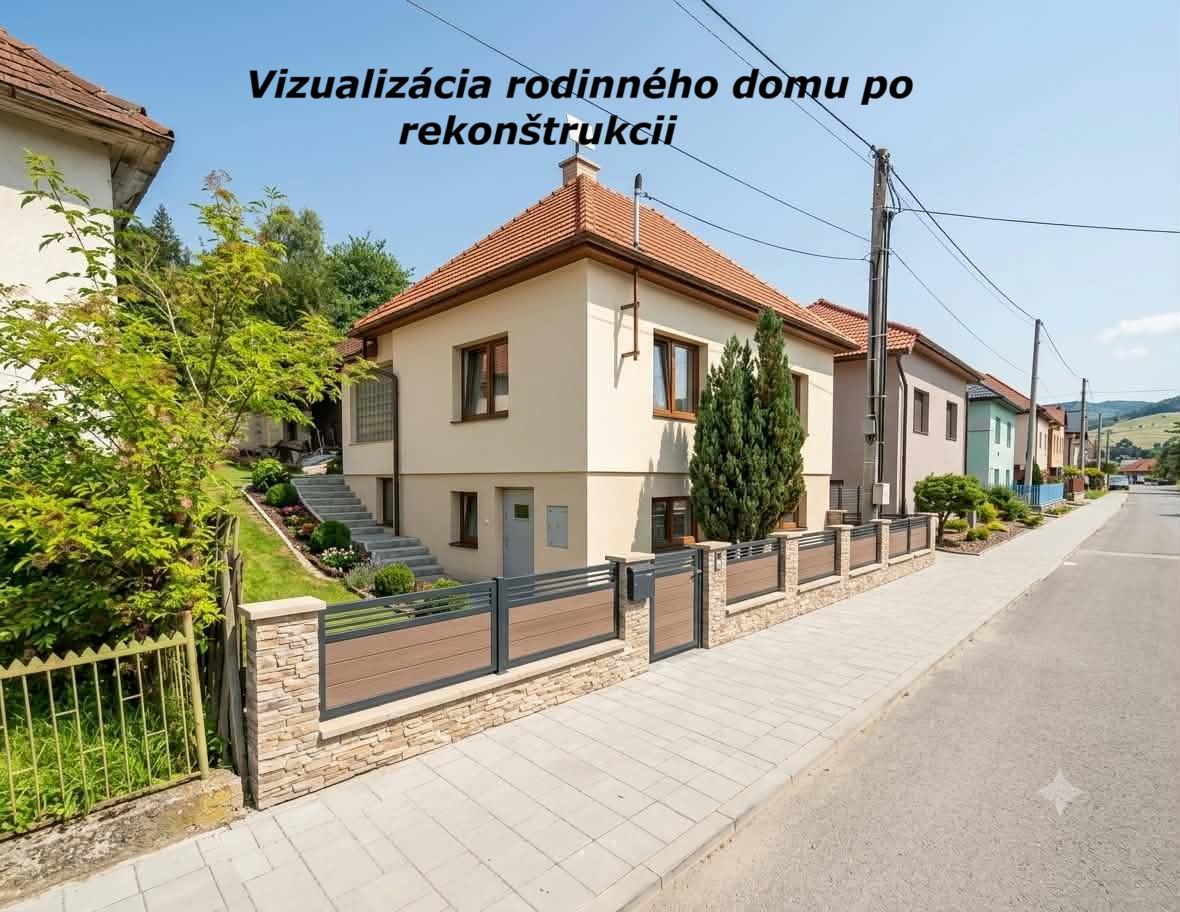 Zaujímavý Rodinný dom mimo hlavnej cesty obec Kluknava