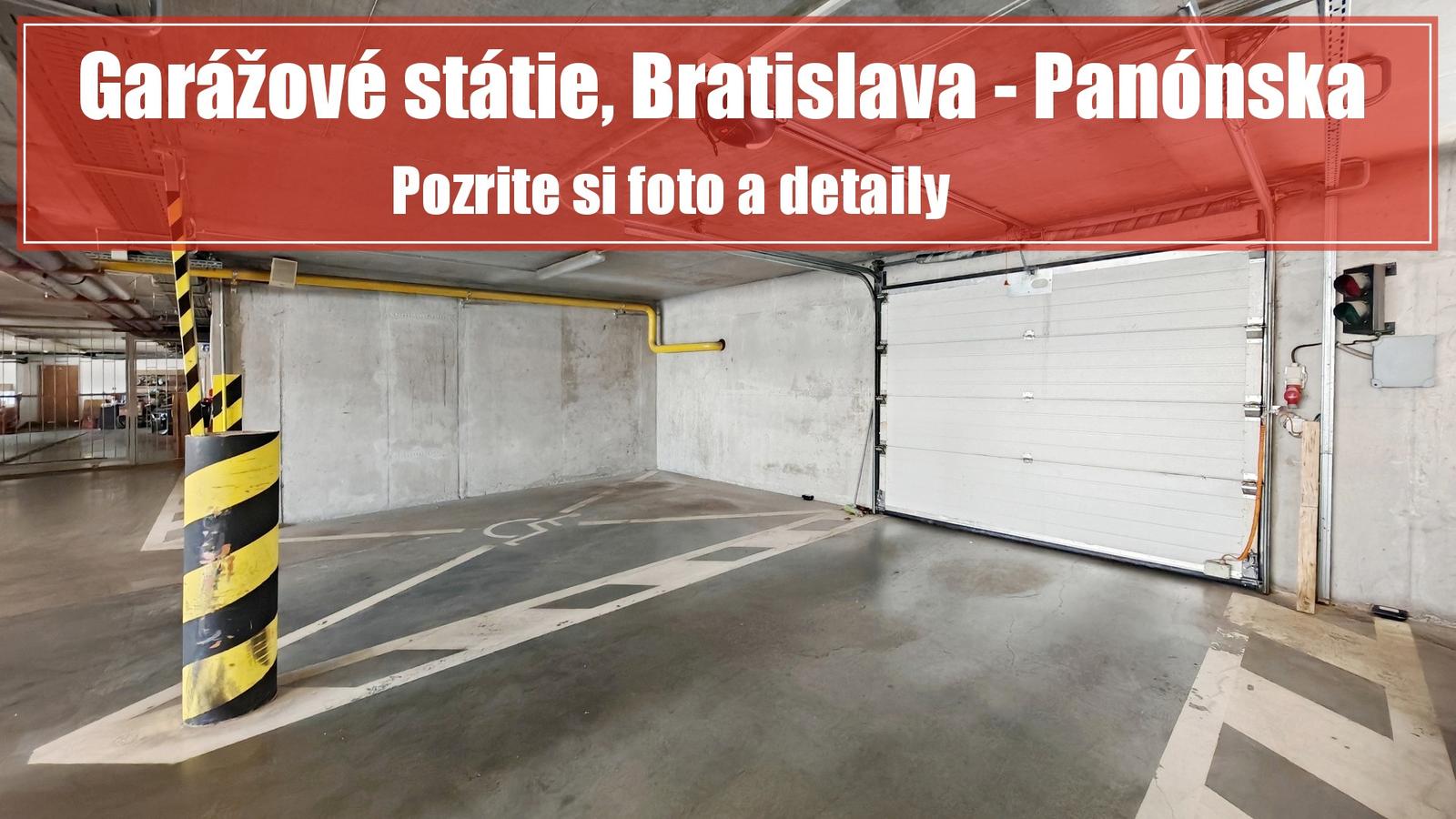 PREDANÉ: Veľkorysé garážové státie v Petržalke pre auto + motorku – fotka 2
