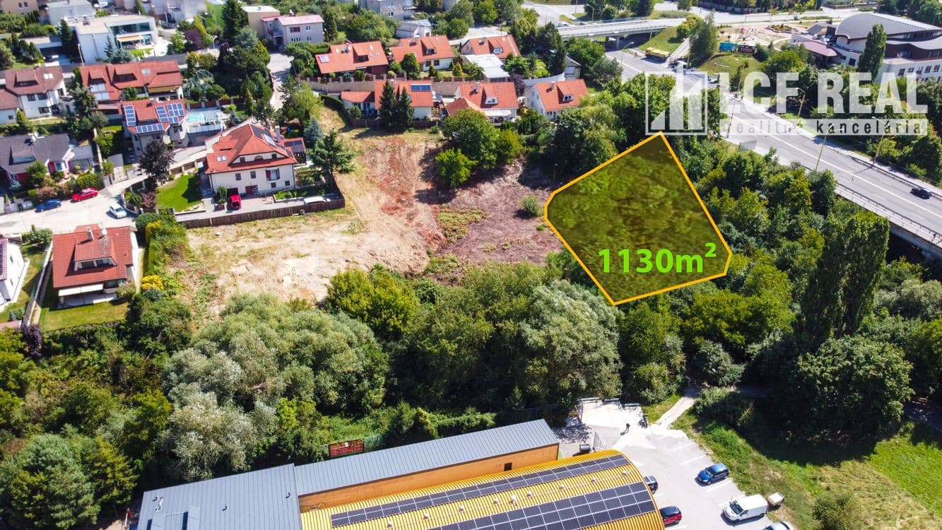 Pozemok o výmere 1 130 m2, Košice - Západ