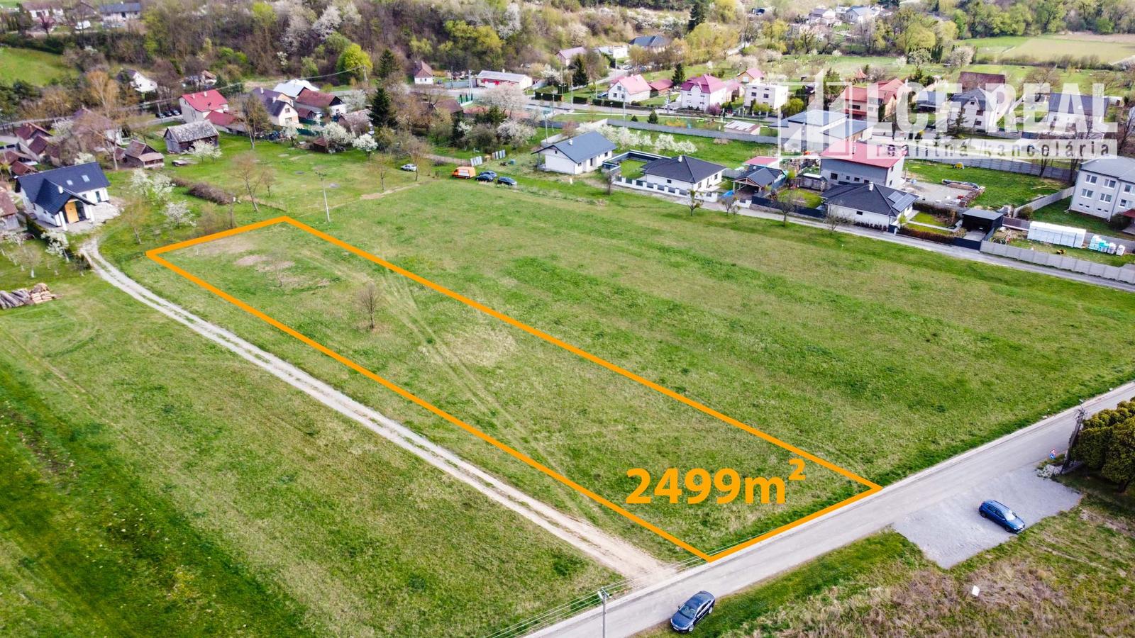 Ponúkame na predaj dva stavebné pozemky 625 m², Čakanovce