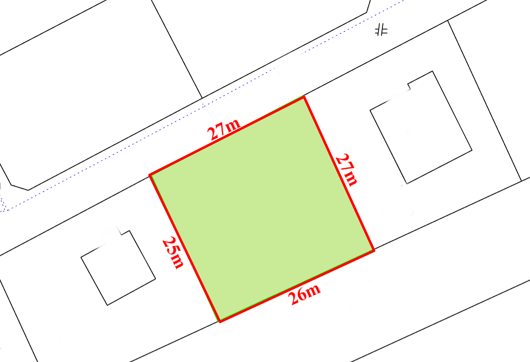 Pozemok na predaj v obci Podhorany pri Prešove, 700 m2