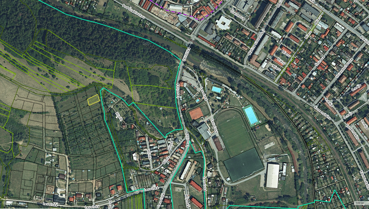 INVESTIČNÝ POZEMOK NA PREDAJ V SABINOVE – fotka 2