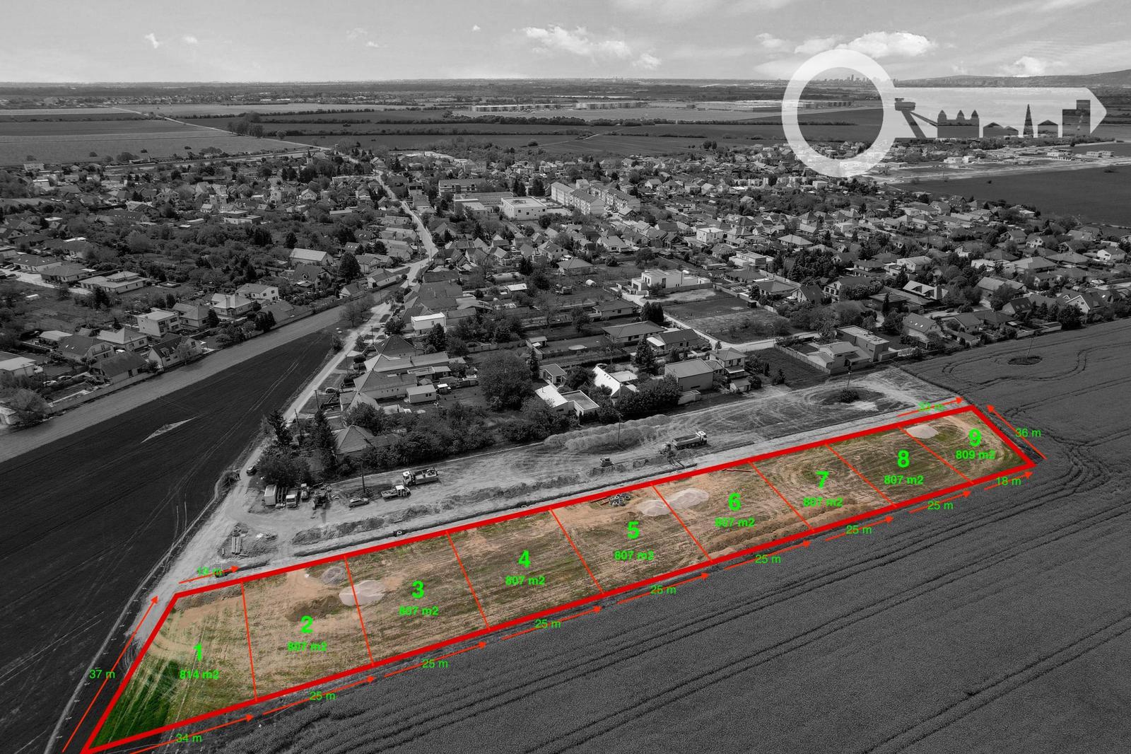 Lukrátívne stavebné pozemky na predaj 807m2 – fotka 2