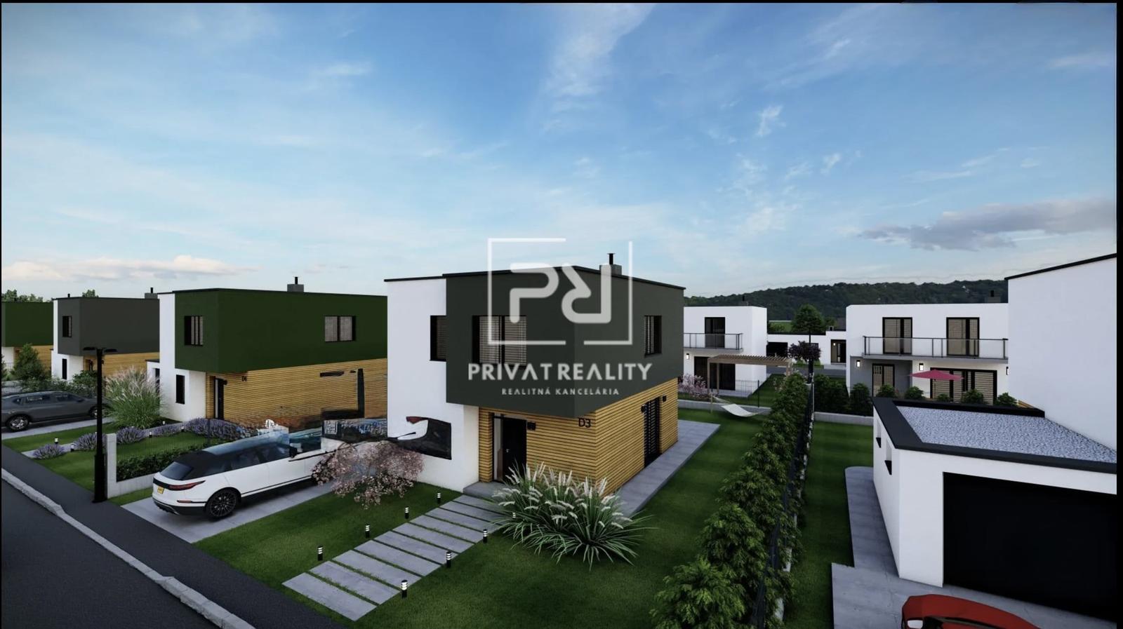 Moderný 4-izbový rodinný dom v obci Rišňovce s garážou.