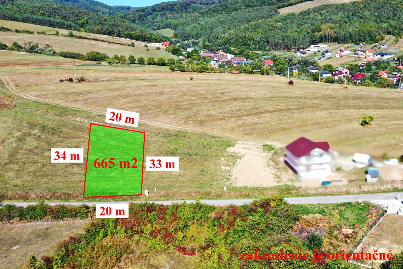 Ponúkame na predaj zaujímavý pozemok v obci Podhorany. – fotka 2