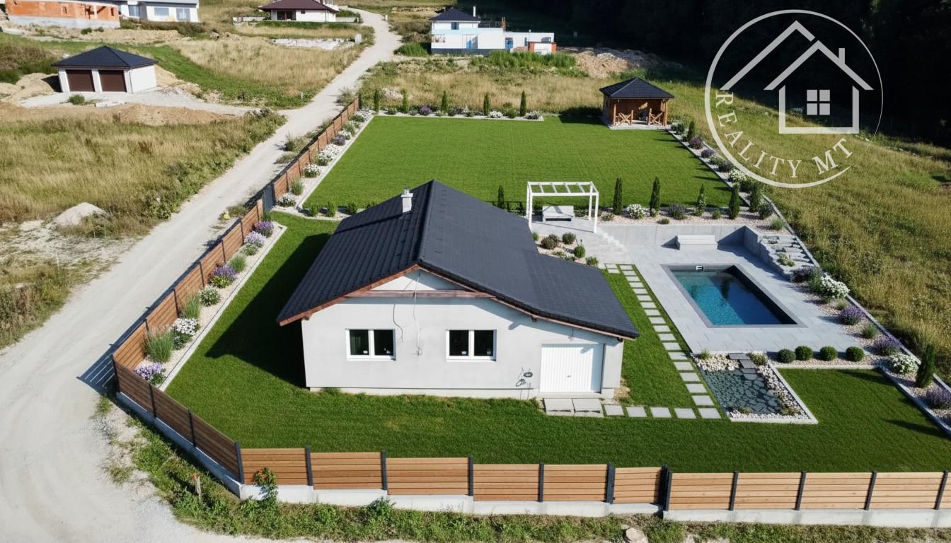 Novostavba bungalovu-možná výmena za byt s doplatkom