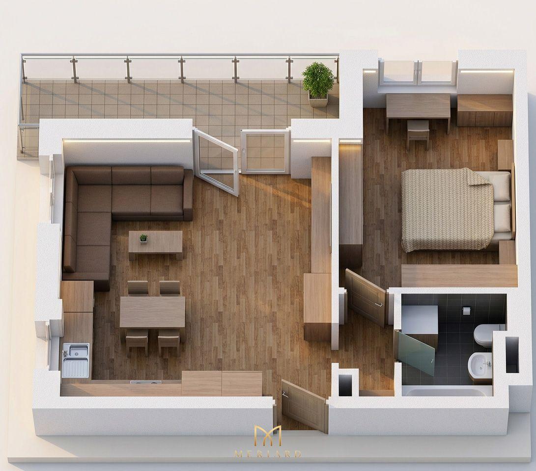 2-izbové byty s balkónom | Novostavba | od 130 600 € | Rajka – fotka 2