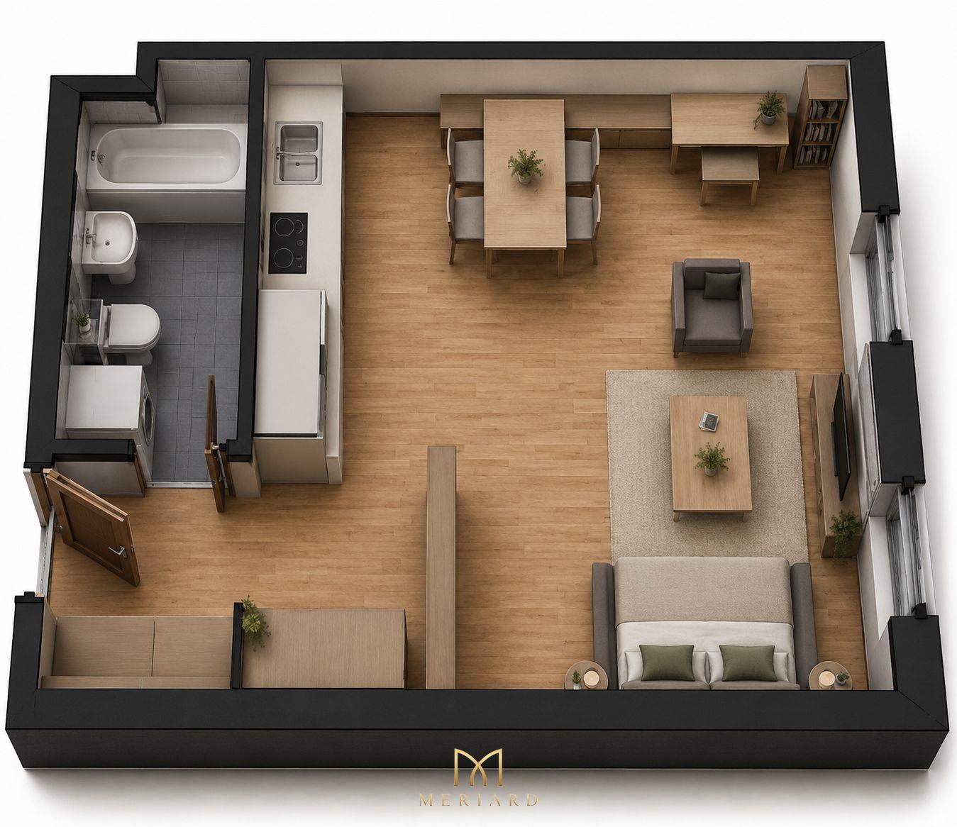1-izbové byty | Novostavba | od 81 800 € | Rajka – fotka 2