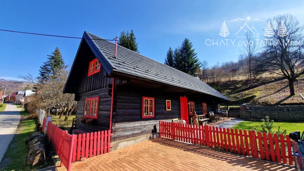 Tradičná 4i drevenica Mýto Nízke Tatry