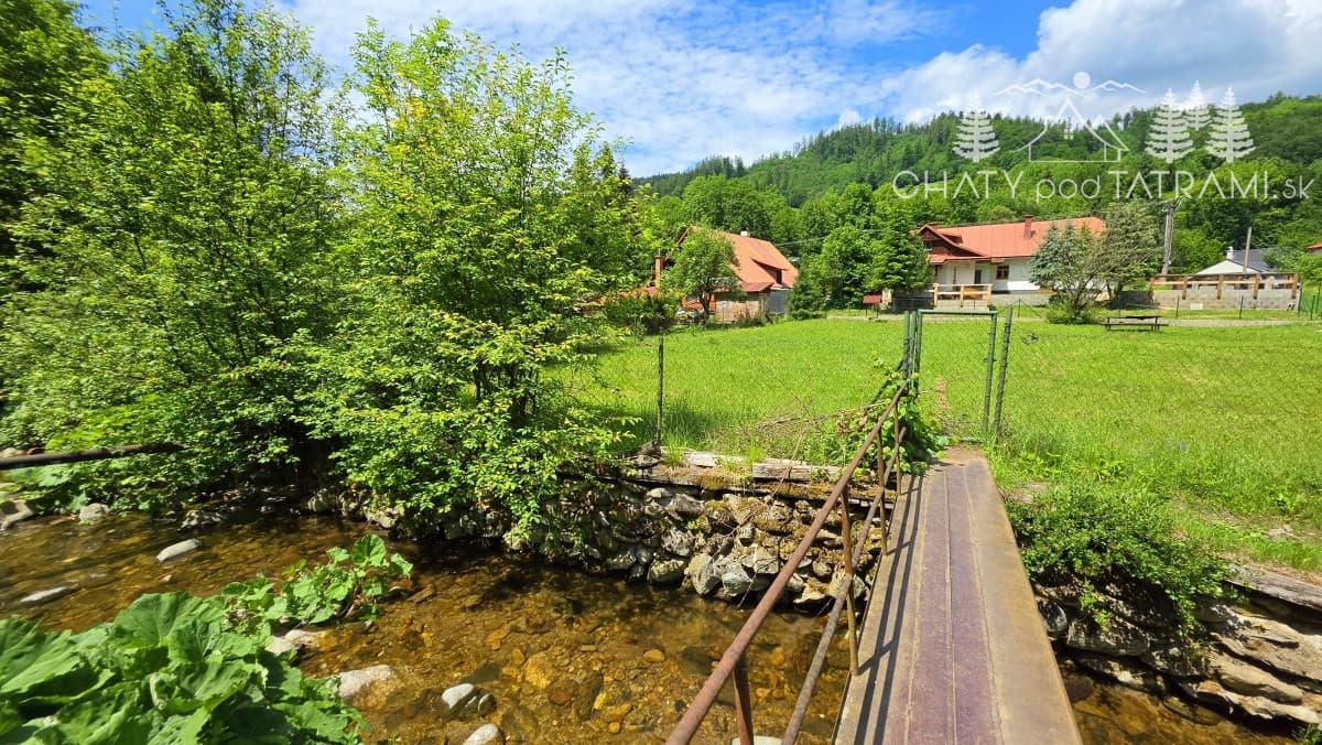 Stavebný pozemok s IS pri potoku Bystrá Nízke Tatry