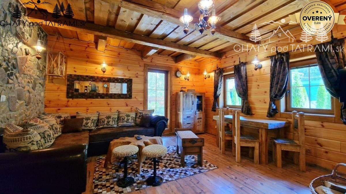 Štýlová dvojapartmánová drevenica Mýto Nízke Tatry – fotka 2