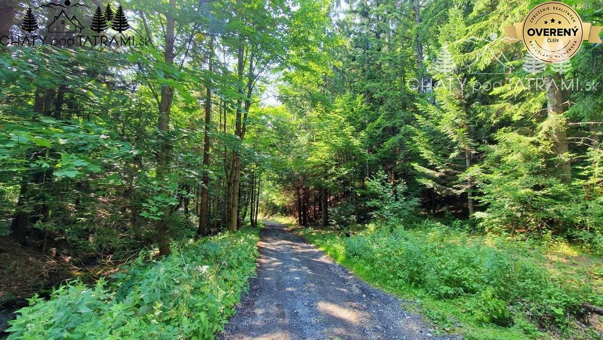 Stavebný pozemok s IS v lesnom prostredí Jarabá Nízke Tatry – fotka 2