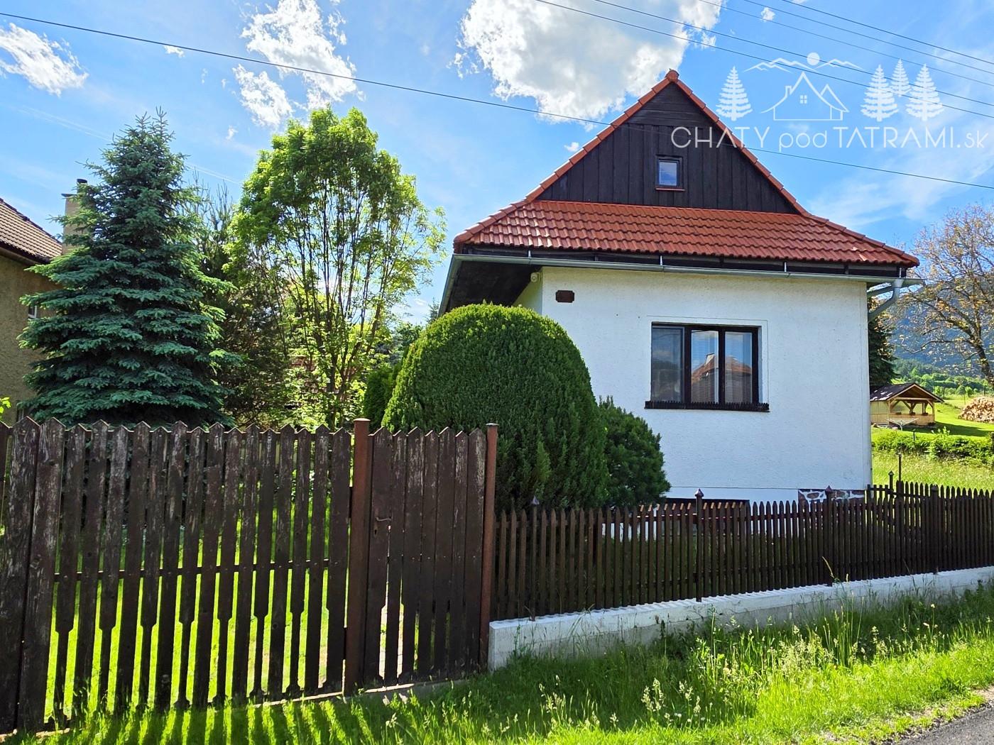 Útulná chalúpka na veľkom pozemku Jasenie Nízke Tatry