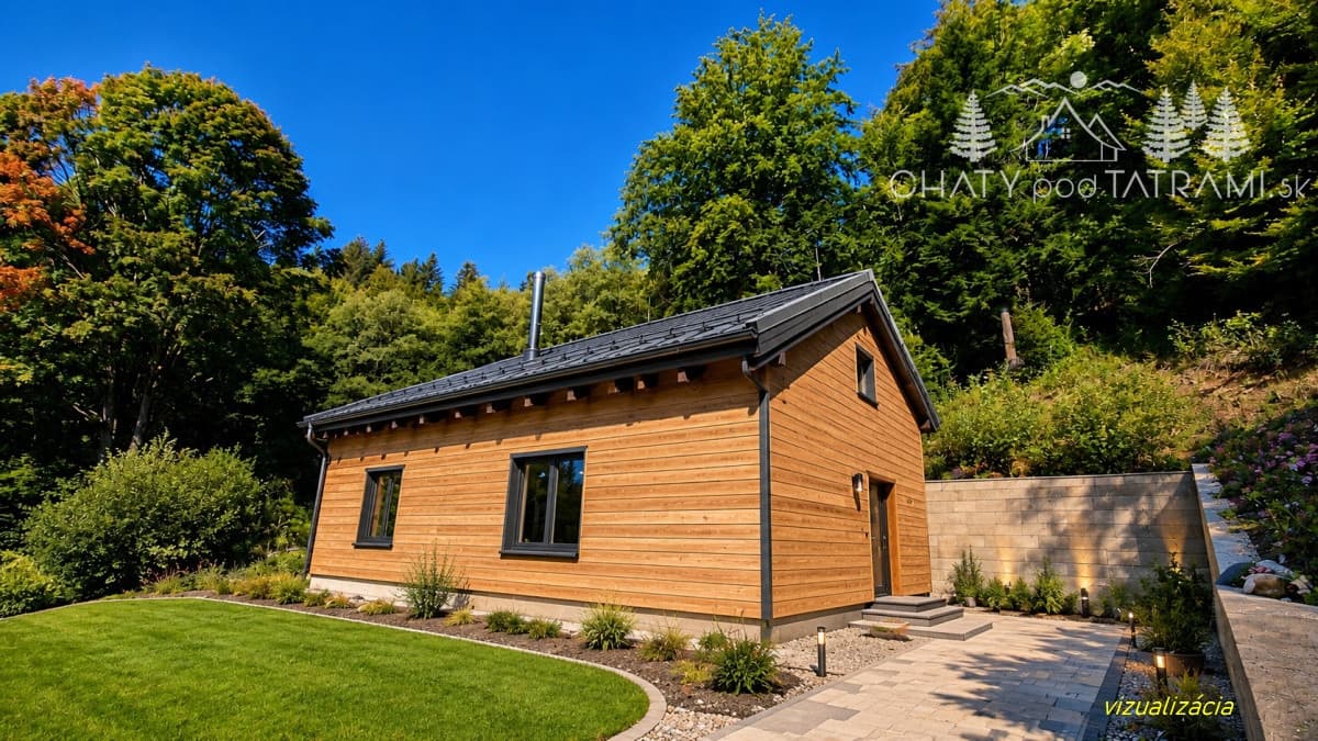 Nová 4 izbová chata s galériou v lese - Tále, Nízke Tatry