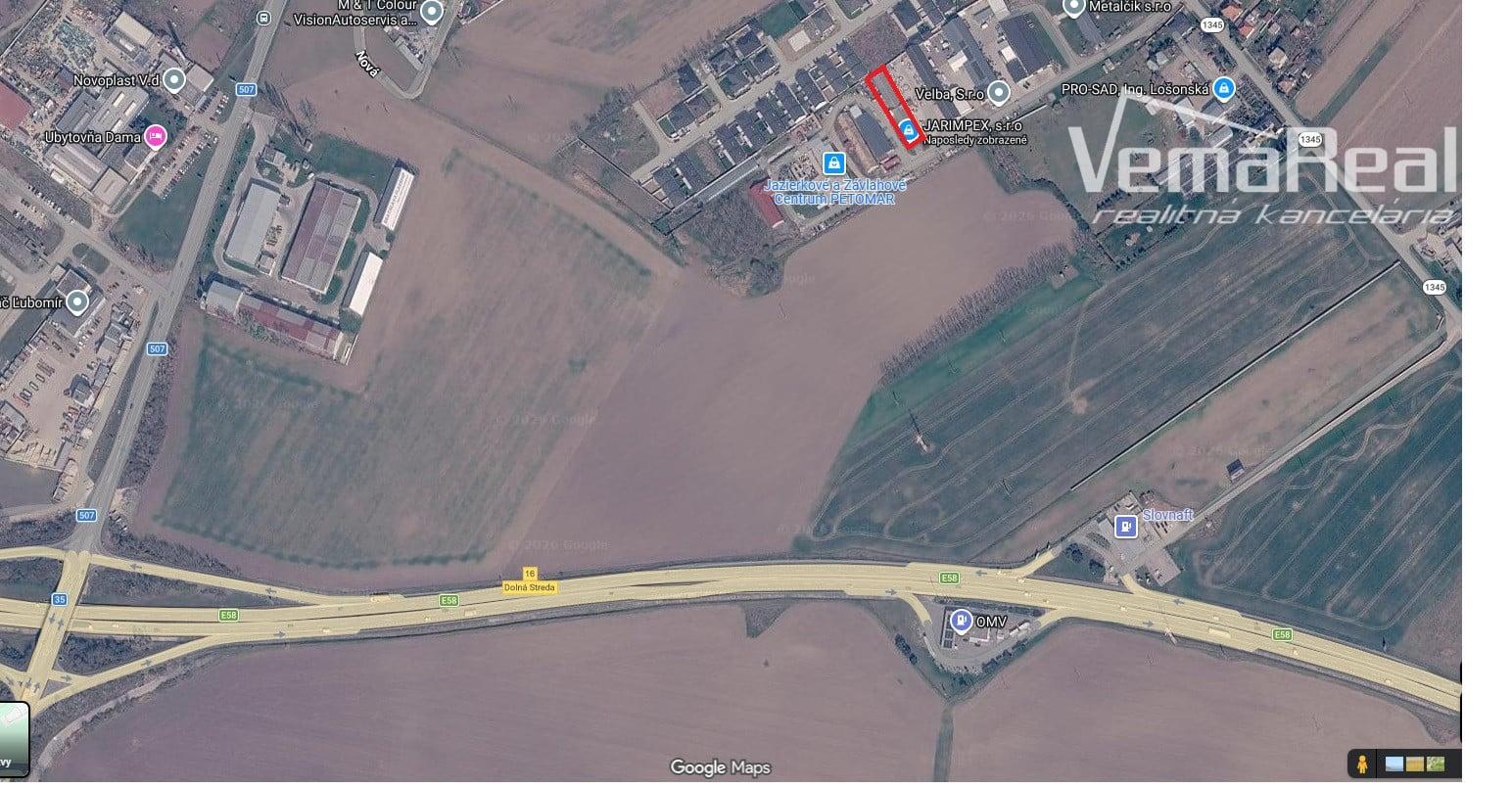 RK VEMA REAL na predaj výrobno-sklad. objekt v Dolnej Strede