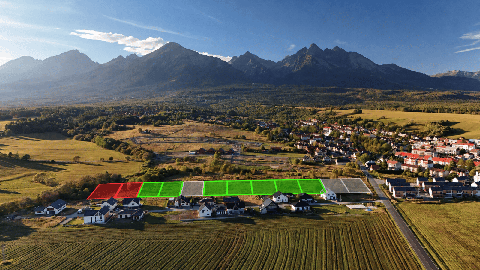Stavebný pozemok 655,2 m² v Novej Lesnej s výhľadom na Tatry