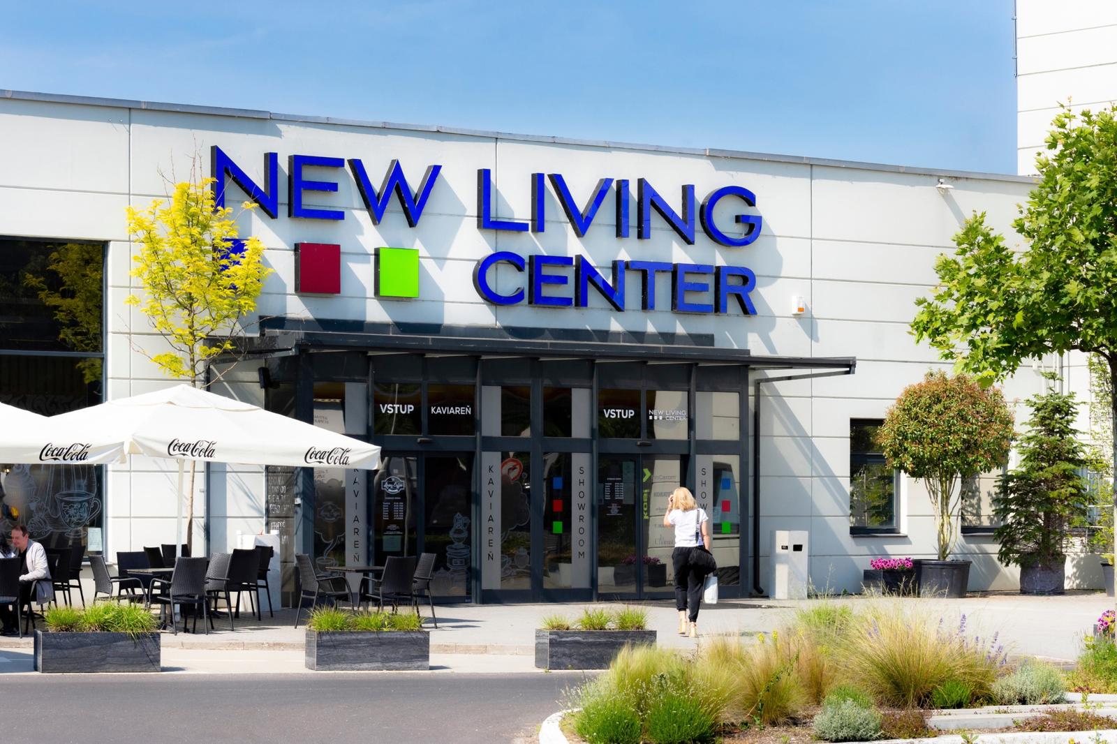 Prenájom showroomu 135 m² v obchodnom centre NEW LIVING CENTER – Rožňavská, Bratislava
