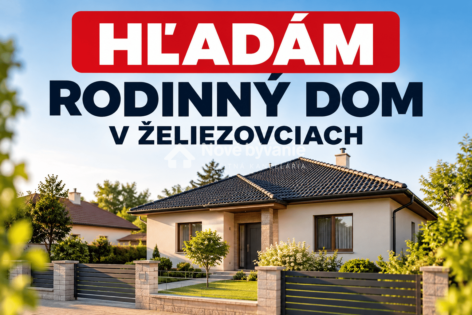 Dopyt – kúpa rodinného domu v Želiezovciach