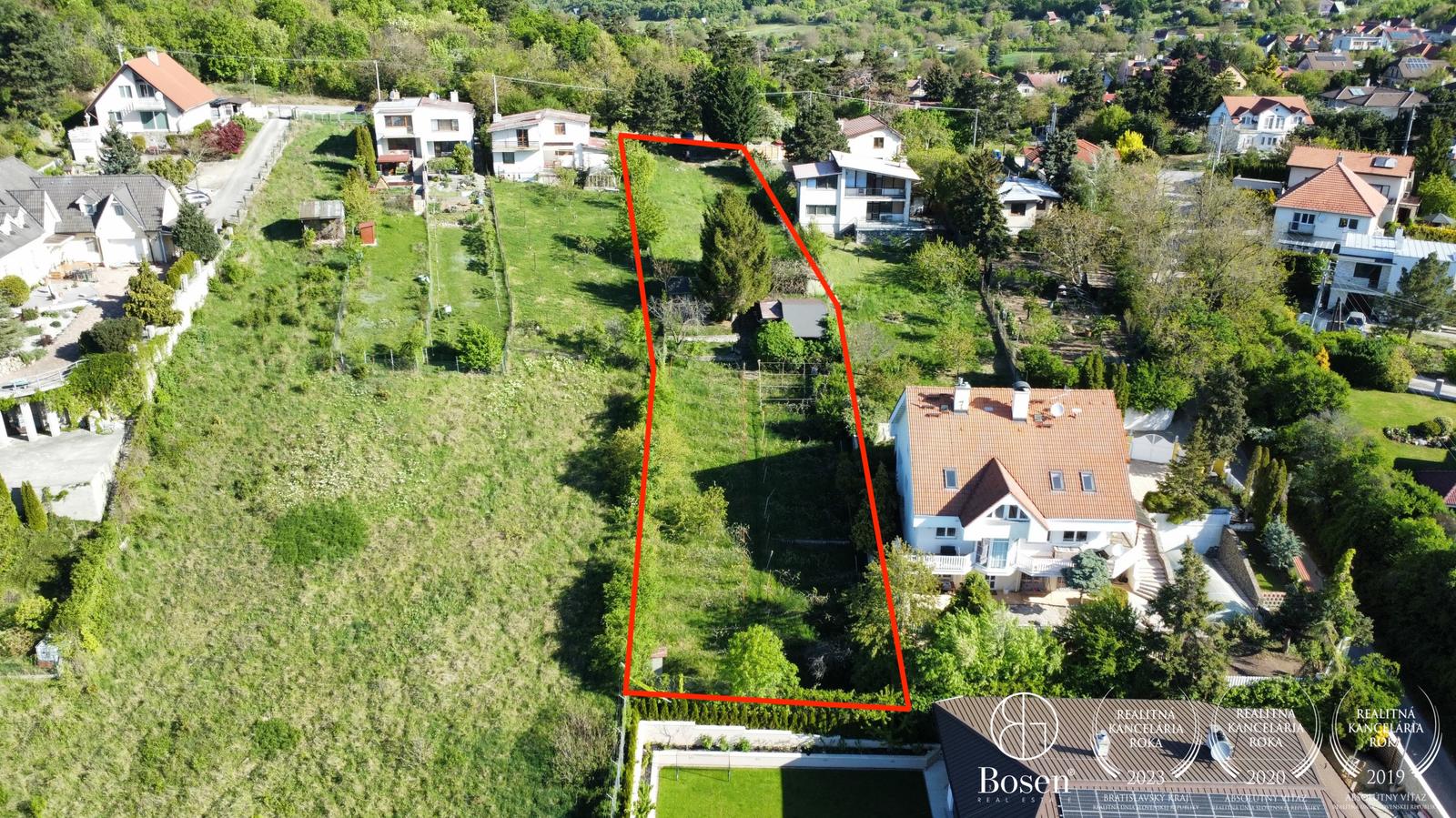 BOSEN | Pozemok s panoramatickým výhľadom na Nitru