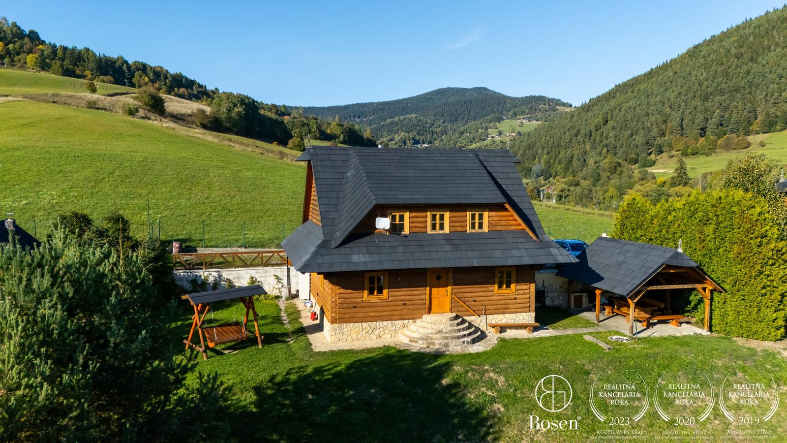 BOSEN | Rekreačná zrubová chata v Zázrivej na Orave