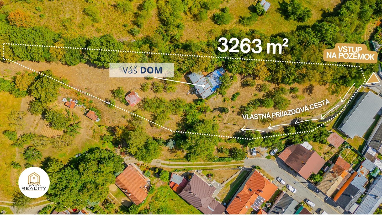 PREDAJ | RODINNÝ DOM s VEĽKORYSÝM POZEMKOM 3263 m² a VÝHĽADOM – fotka 2