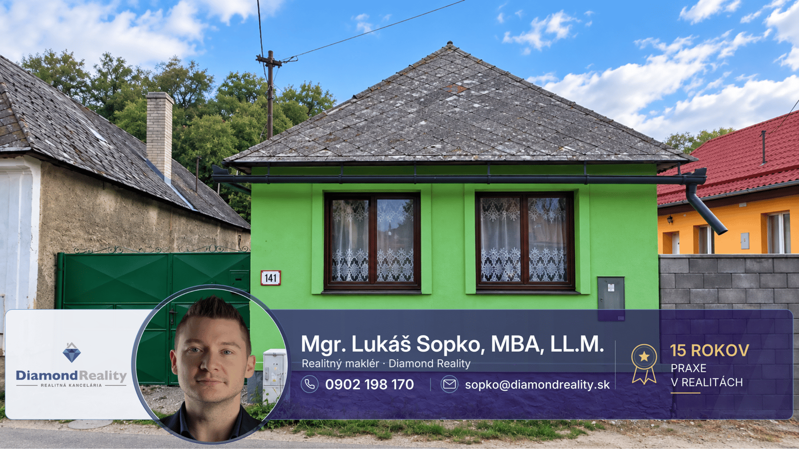 REZERVOVANÉ !!! - Na predaj chalupa/rodinný dom v obci Medzev, Košice - okolie